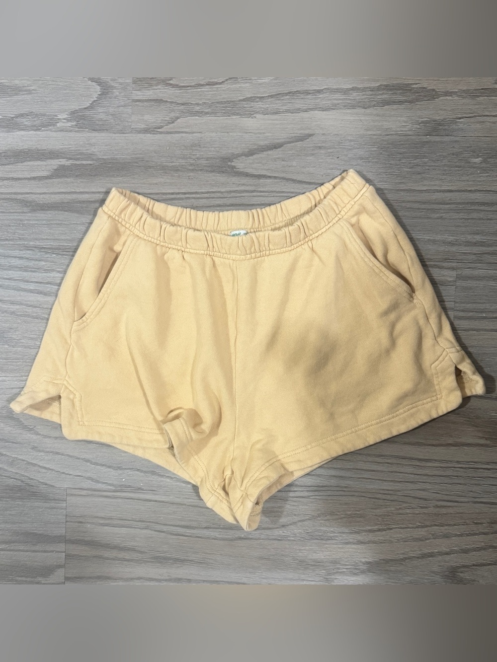 Aerie Buttercream Terry Lounge Shorts S Cozy Casual Summer Soft Sweat Shorts